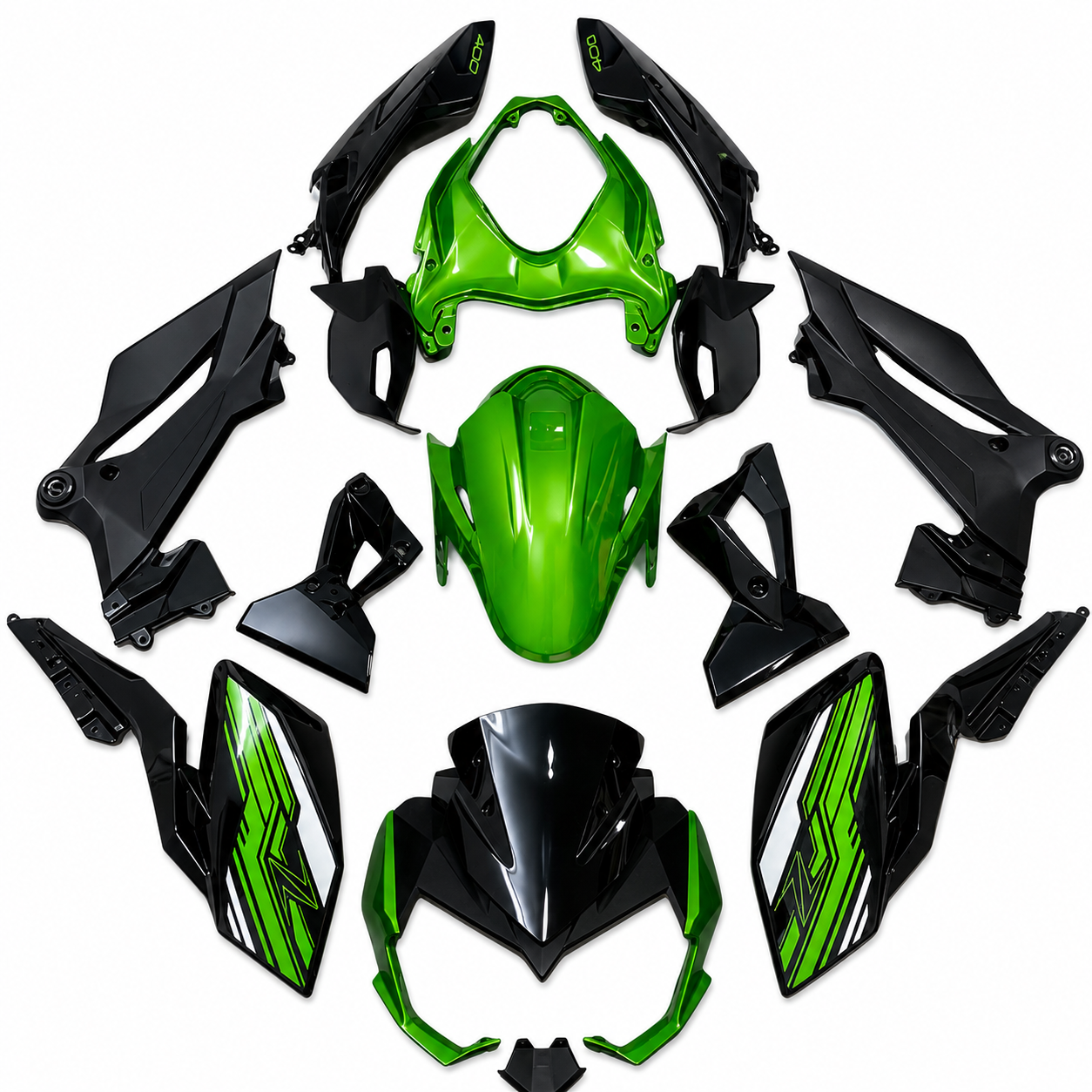 Kawasaki Z400 Complete Fairing Kit (2018–2024)