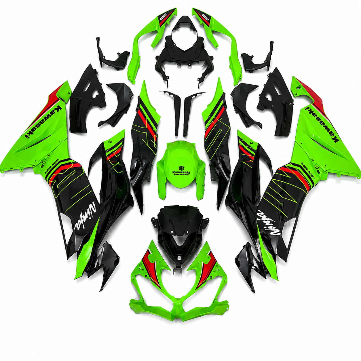 Kawasaki Ninja ZX-6R Complete Fairing Kit (2019–2022)