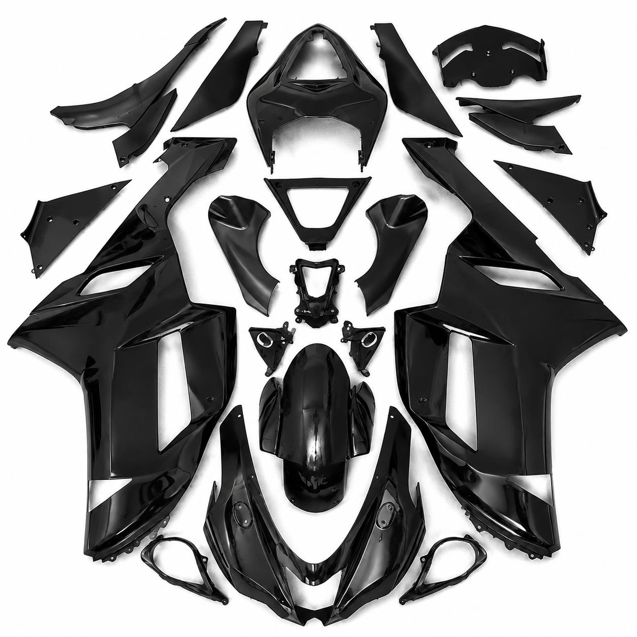 Kawasaki Ninja ZX-6R Complete Fairing Kit (2007–2008)