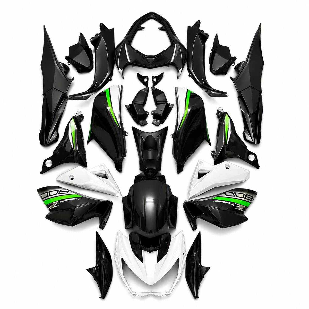 Kawasaki Z800 Complete Fairing Kit (2013–2017)