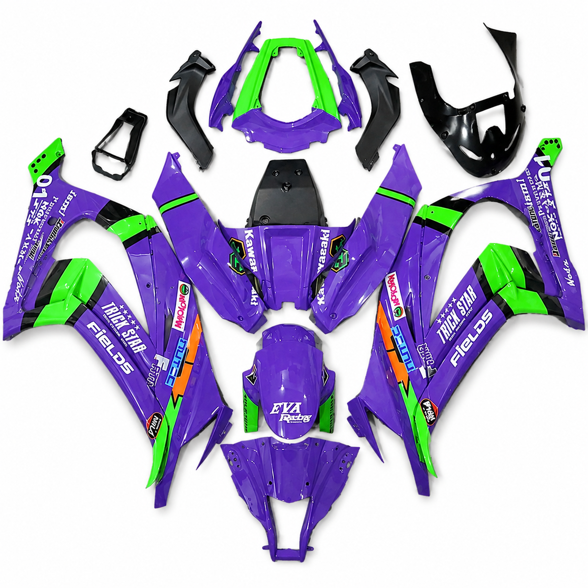 Kawasaki Ninja ZX-10R Complete Fairing Kit (2011–2015)