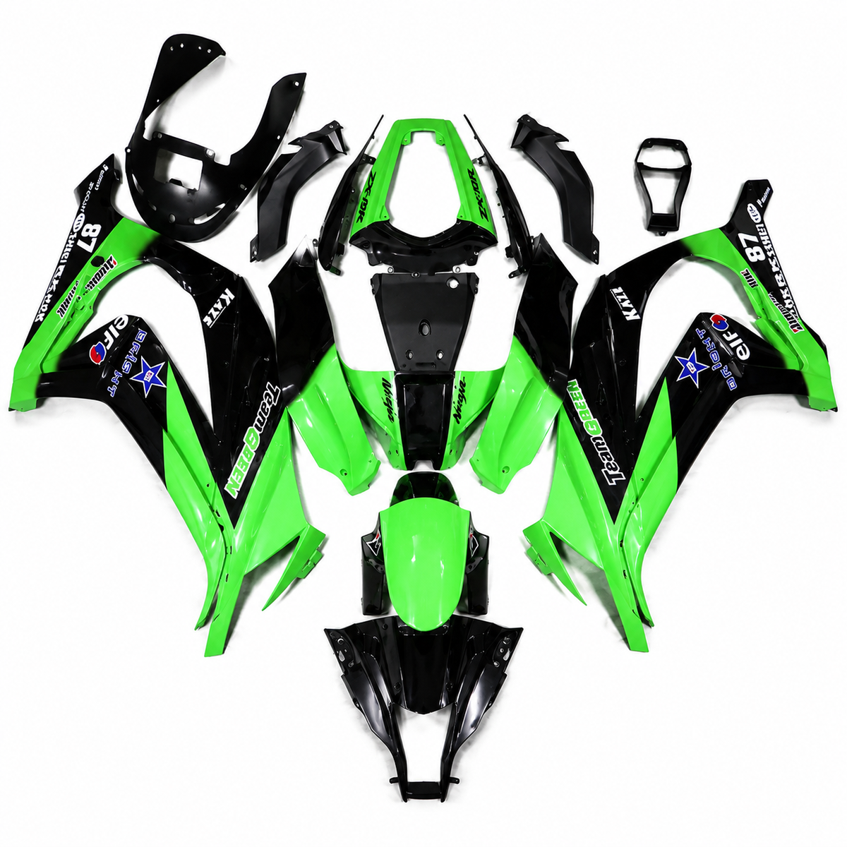 Kawasaki Ninja ZX-10R Complete Fairing Kit (2011–2015)