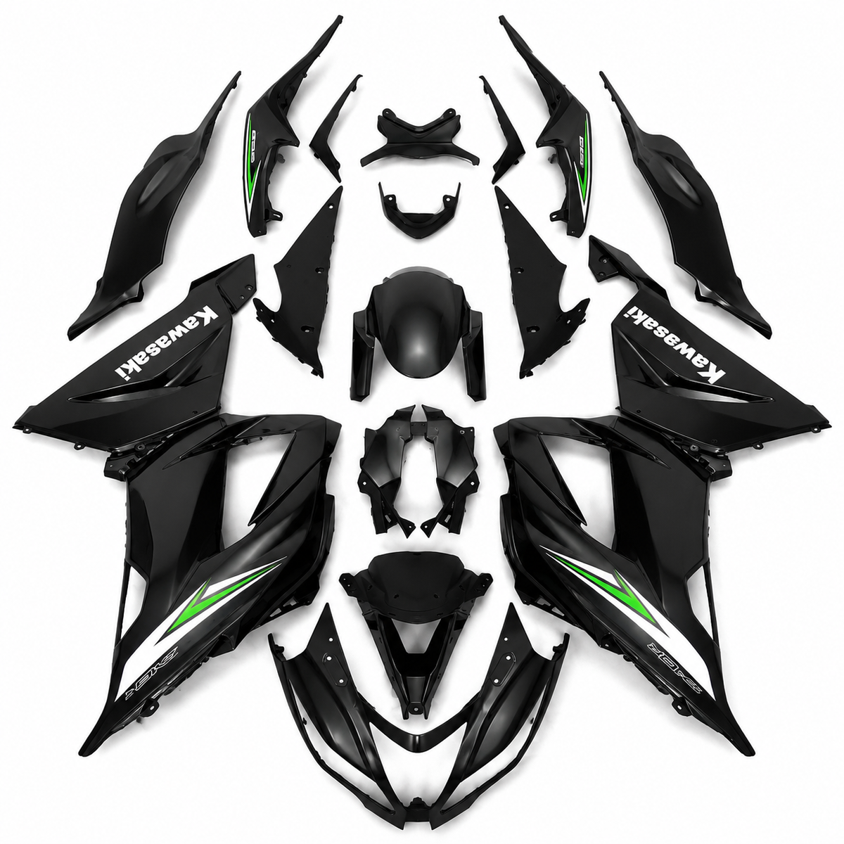 Kawasaki Ninja ZX-6R Complete Fairing Kit (2013–2018)
